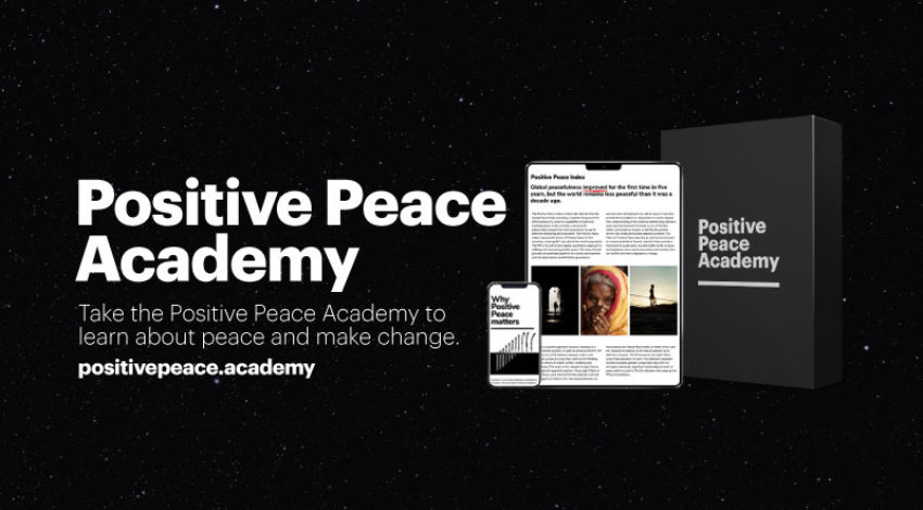 Positive Peace Academy: Learn How to be a Peacebuilder Online