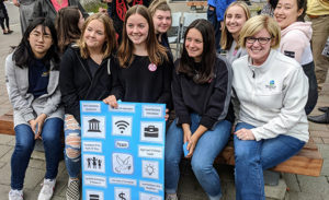 Members-of-the-Interact-Club-of-South-Delta-Secondary-British-Columbia-Canada-with-Canadian-Member-of-Parliament-and-Cabinet-Minister-Carla-Qualtrough.-1