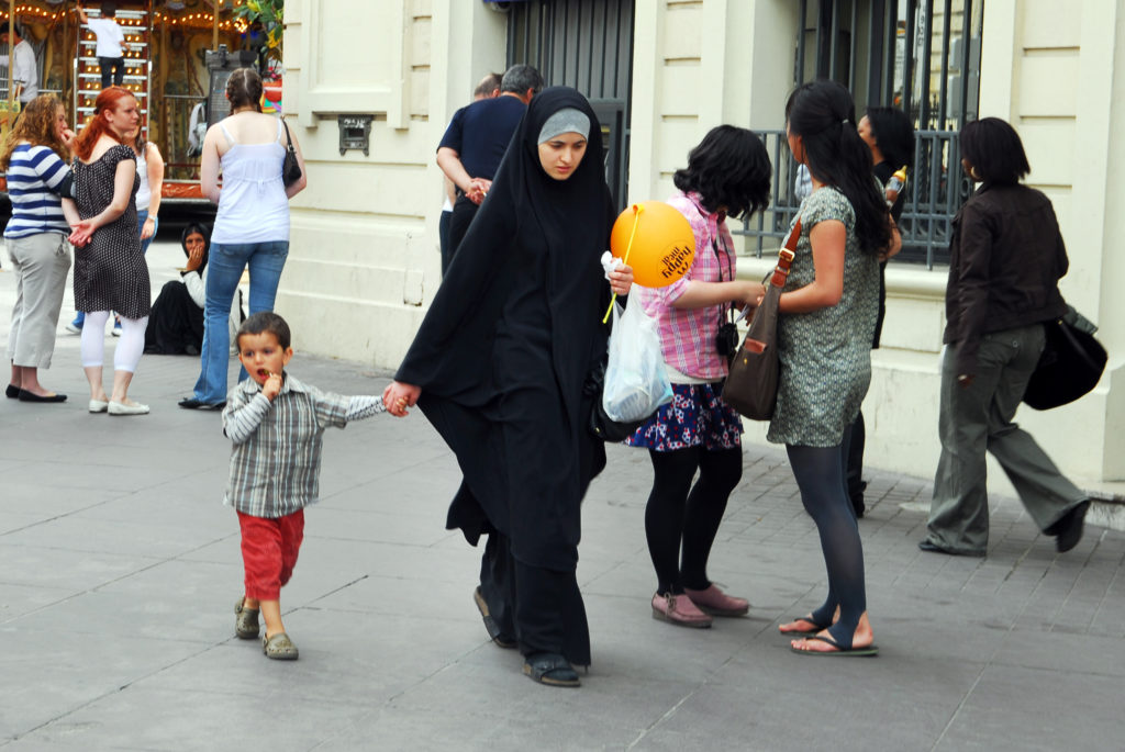 Muslim Woman in Marseille France