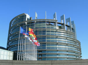 The,European,Parliament,Building,,In,Strasbourg,,France