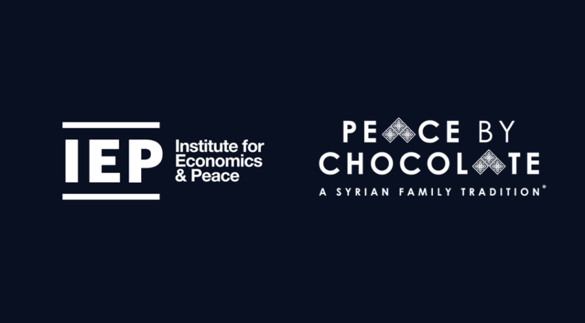 IEP & Peace by Chocolate help to build peacefulness in some of the world’s most conflict-torn nations.