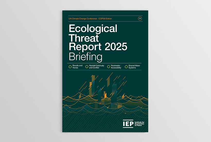 Ecological Threat Report 2025 Briefing – COP 30 Edition